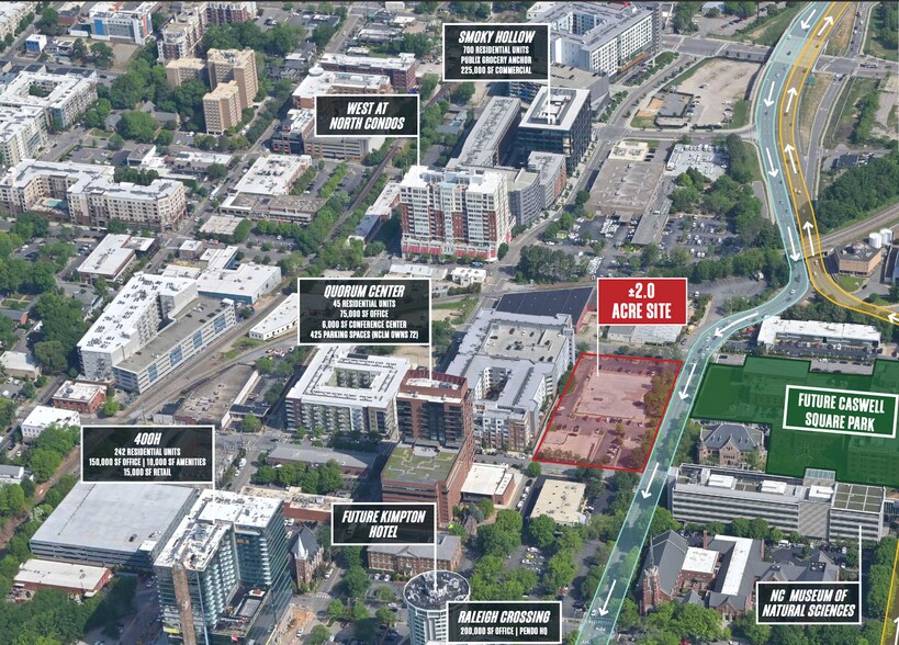 Two Acre Development Opportunity portefeuille de 3 biens à vendre sur LoopNet.fr - Aérien – Image 1 sur 3