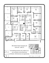 300 Littleton Rd, Parsippany, NJ à louer Plan de site– Image 1 sur 1