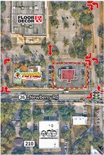 7700 W Newberry Rd, Gainesville, FL à louer Carte– Image 2 sur 2