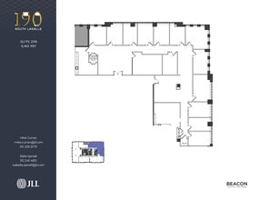 190 S La Salle St, Chicago, IL à louer Plan d’étage– Image 1 sur 1