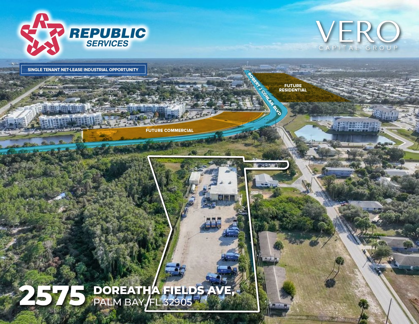 2575 Doreatha Fields Ave NE, Palm Bay, FL à vendre Photo principale– Image 1 sur 6