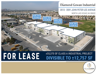 Plus de détails pour 3513-3591 John Peter Lee Ave, North Las Vegas, NV - Industriel/Logistique à louer