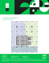 1700 Broadway, Denver, CO à louer Plan d’étage– Image 2 sur 2