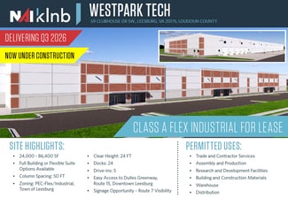 Plus de détails pour 59 Clubhouse Dr SW, Leesburg, VA - Industriel/Logistique à louer