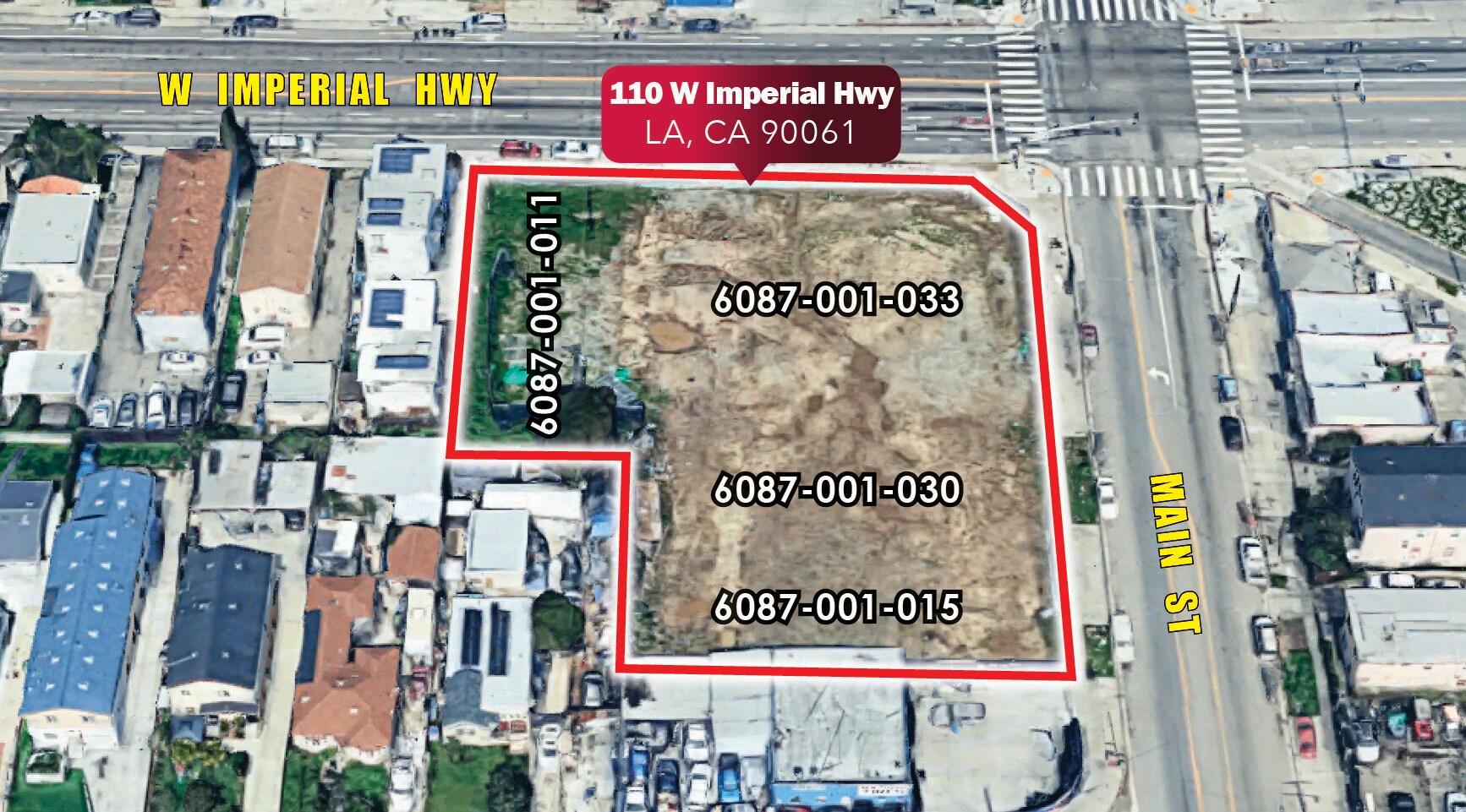 116 W Imperial Hwy, Los Angeles, CA à vendre Photo principale– Image 1 sur 4