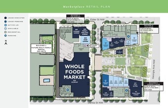 6900 Georgia Ave, Washington, DC à louer Plan de site– Image 1 sur 1