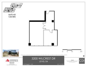 3200 Wilcrest Dr, Houston, TX à louer Plan d’étage– Image 1 sur 1