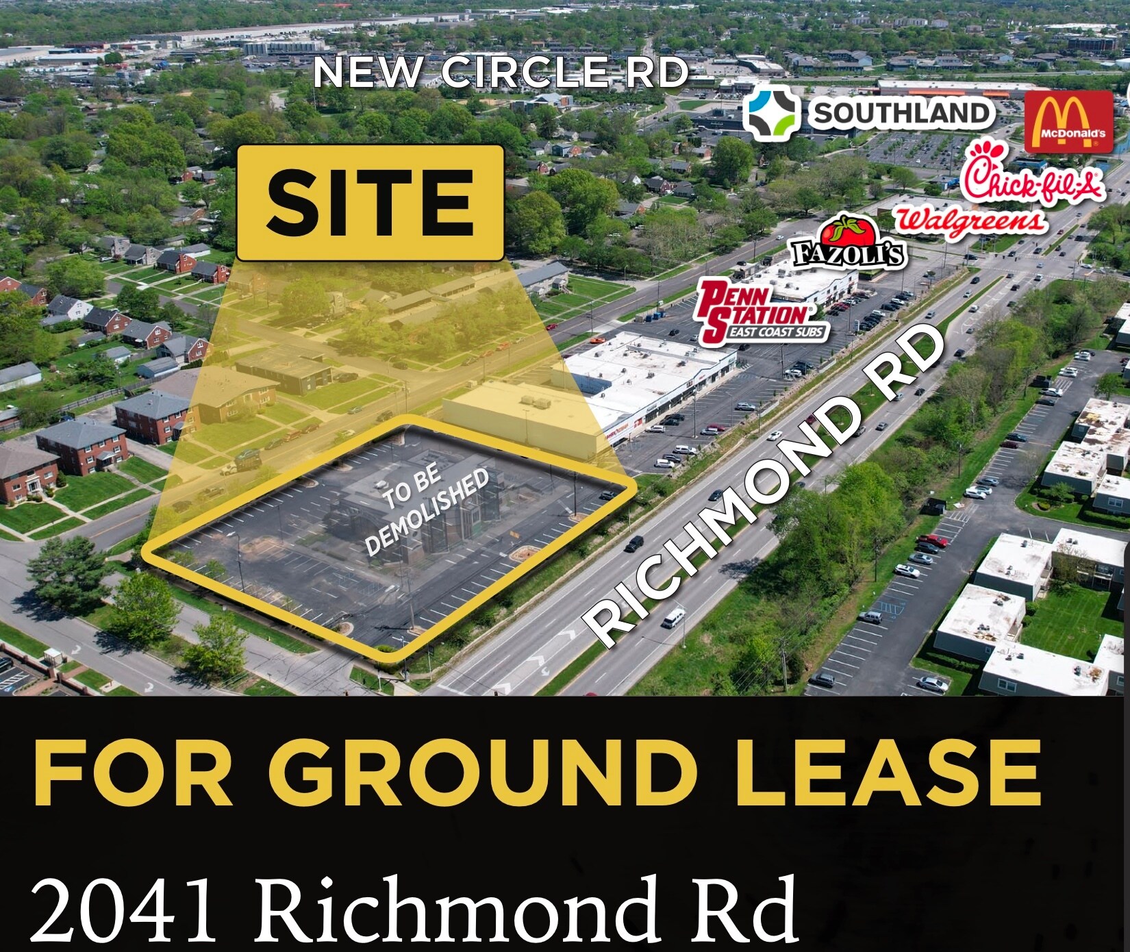 2041 Richmond Rd, Lexington, KY à louer Aérien– Image 1 sur 2