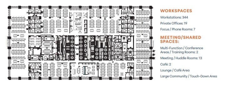 55 Water St, New York, NY à louer Plan d’étage– Image 1 sur 6