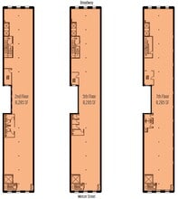 625 Broadway, New York, NY à louer Plan d’étage– Image 1 sur 15