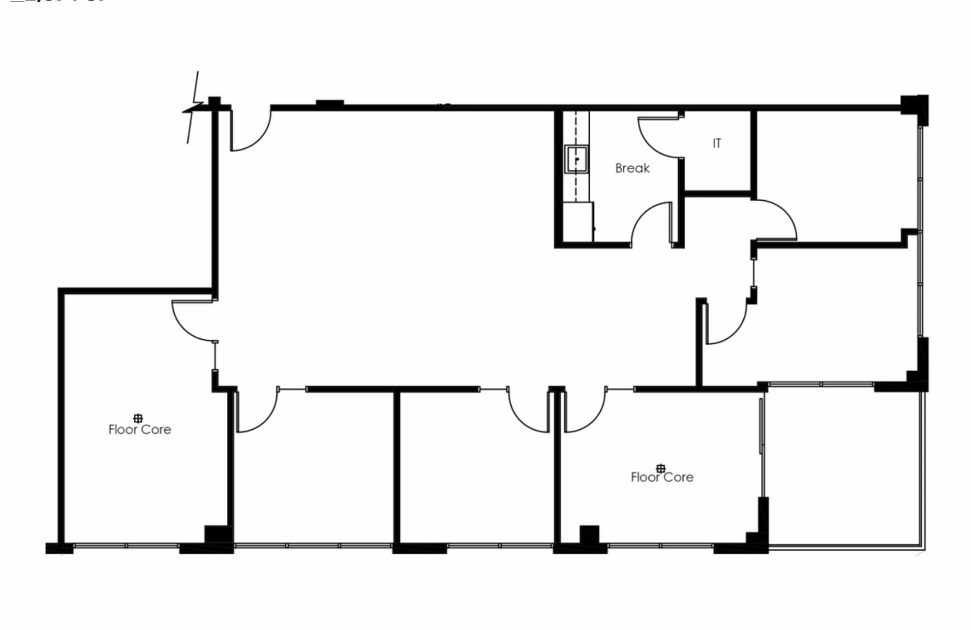 3480 Vine St, Riverside, CA à louer Plan d’étage– Image 1 sur 1