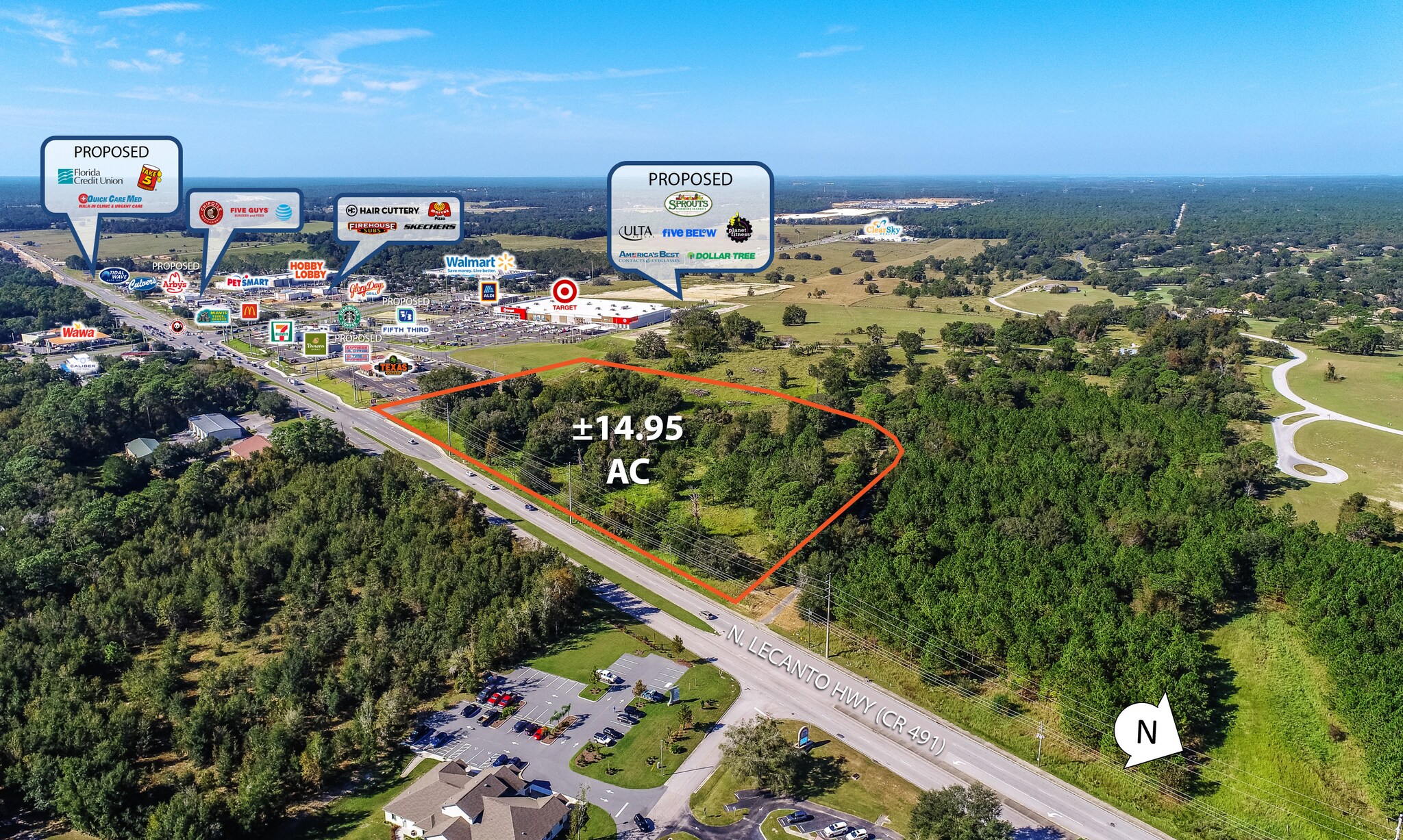 00 N Lecanto Hwy, Lecanto, FL à vendre Aérien– Image 1 sur 6