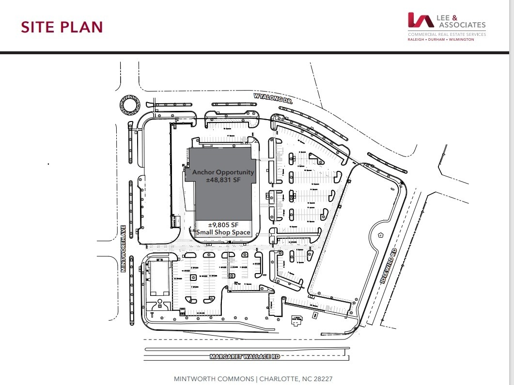 5706 Wyalong Dr, Charlotte, NC à louer Plan de site– Image 1 sur 1