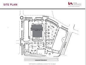 5706 Wyalong Dr, Charlotte, NC à louer Plan de site– Image 1 sur 1