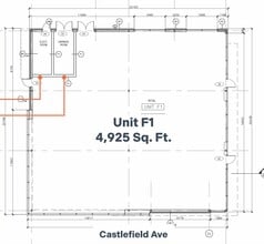 1296 Castlefield Ave, Toronto, ON à louer Plan d’étage– Image 1 sur 1