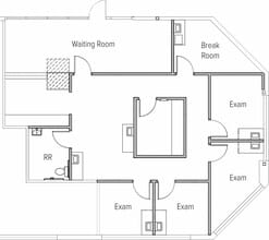 1401 N Tustin Ave, Santa Ana, CA à louer Plan d’étage– Image 2 sur 4