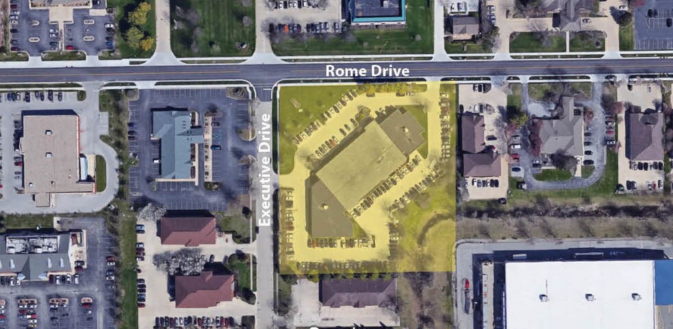 3701 Rome Dr, Lafayette, IN à louer - Aérien – Image 2 sur 4