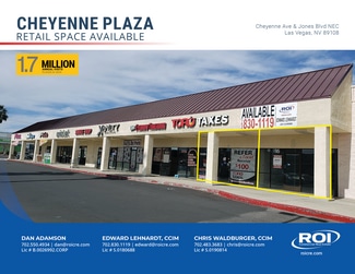Plus de détails pour Cheyenne Ave & Jones Blvd, Las Vegas, NV - Local commercial à louer