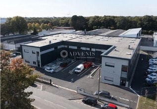 Les Sorinières - VUE AÉRIENNE  vue de carte