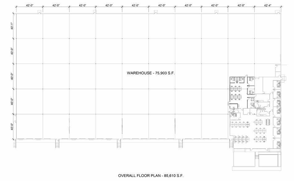 3001-3005 Mercy Dr, Orlando, FL à louer - Plan d’étage – Image 2 sur 3