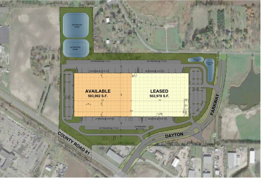11500 Lawndale Ln, Dayton, MN à louer - Plan de site – Image 2 sur 2