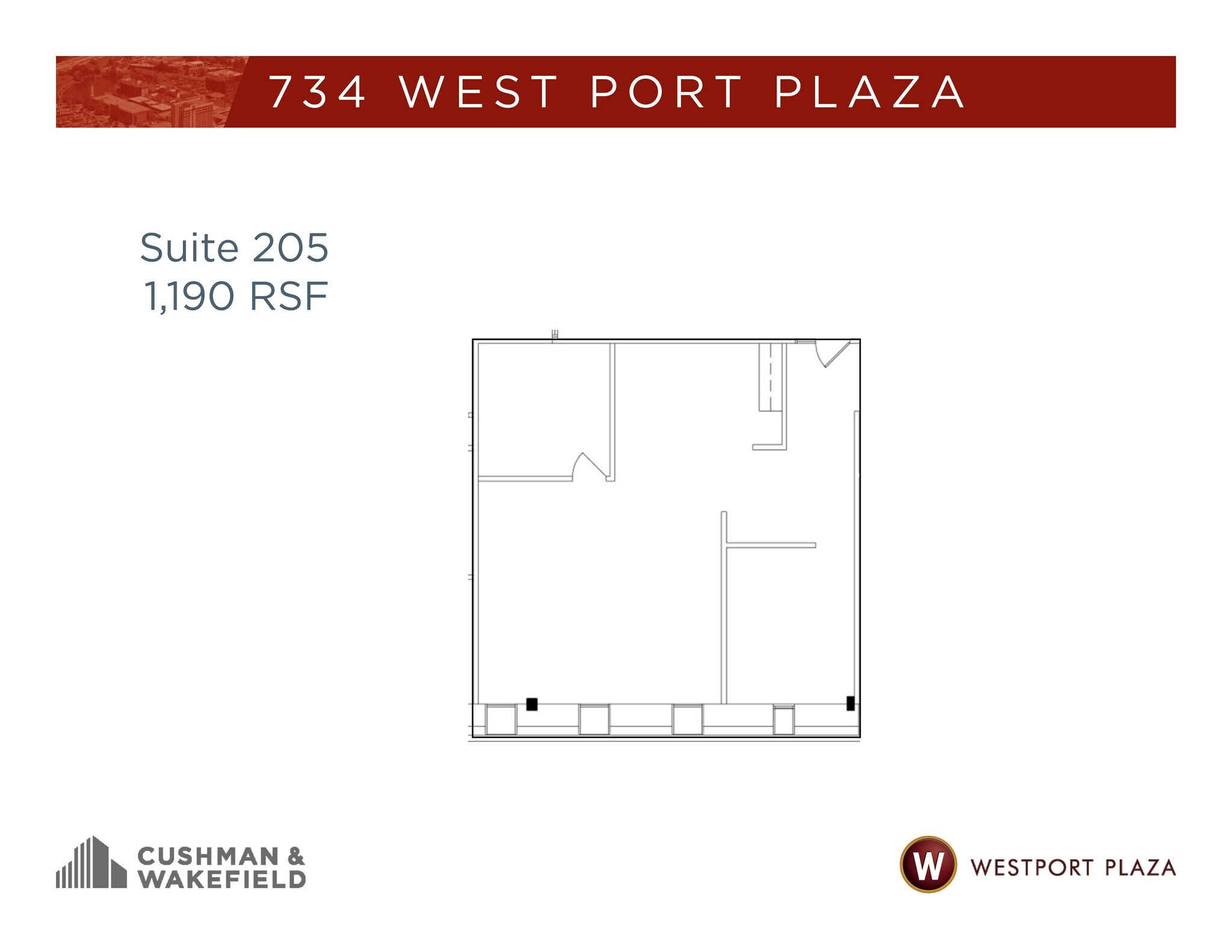102 Westport Plaza Dr, Saint Louis, MO à louer Plan de site– Image 1 sur 1