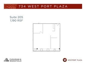 102 Westport Plaza Dr, Saint Louis, MO à louer Plan de site– Image 1 sur 1