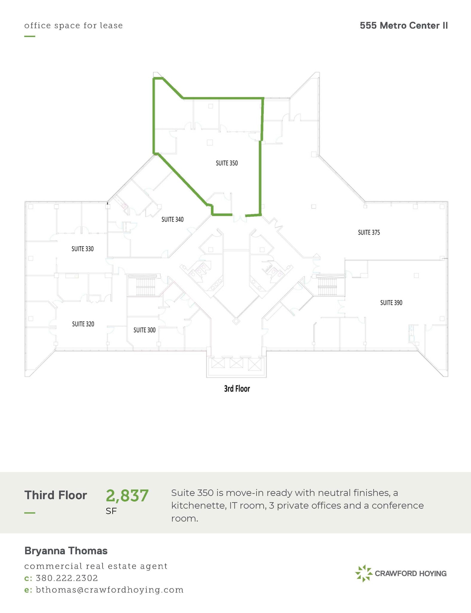555 Metro Pl N, Dublin, OH à louer Plan de site– Image 1 sur 3