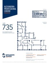 4660 Kenmore Ave, Alexandria, VA à louer Plan d’étage– Image 1 sur 1