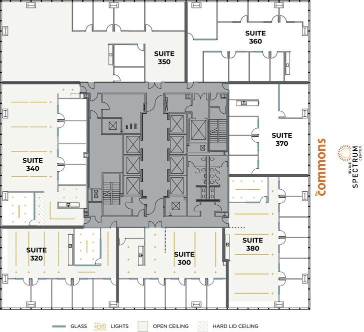 400 Spectrum Center Dr, Irvine, CA à louer Plan d’étage– Image 1 sur 2