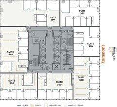 400 Spectrum Center Dr, Irvine, CA à louer Plan d’étage– Image 1 sur 2