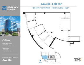 4643 S Ulster St, Denver, CO à louer Plan d’étage– Image 2 sur 2