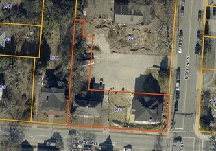 208 W Fisher Ave, Greensboro, NC - Vue aérienne vue de carte - Image1