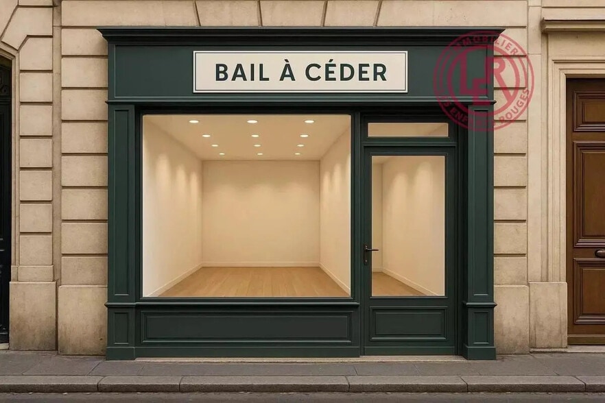 Local commercial dans Paris à louer - Photo de l’immeuble – Image 1 sur 1