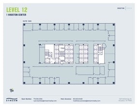 1221 McKinney St, Houston, TX à louer Plan d’étage– Image 1 sur 1