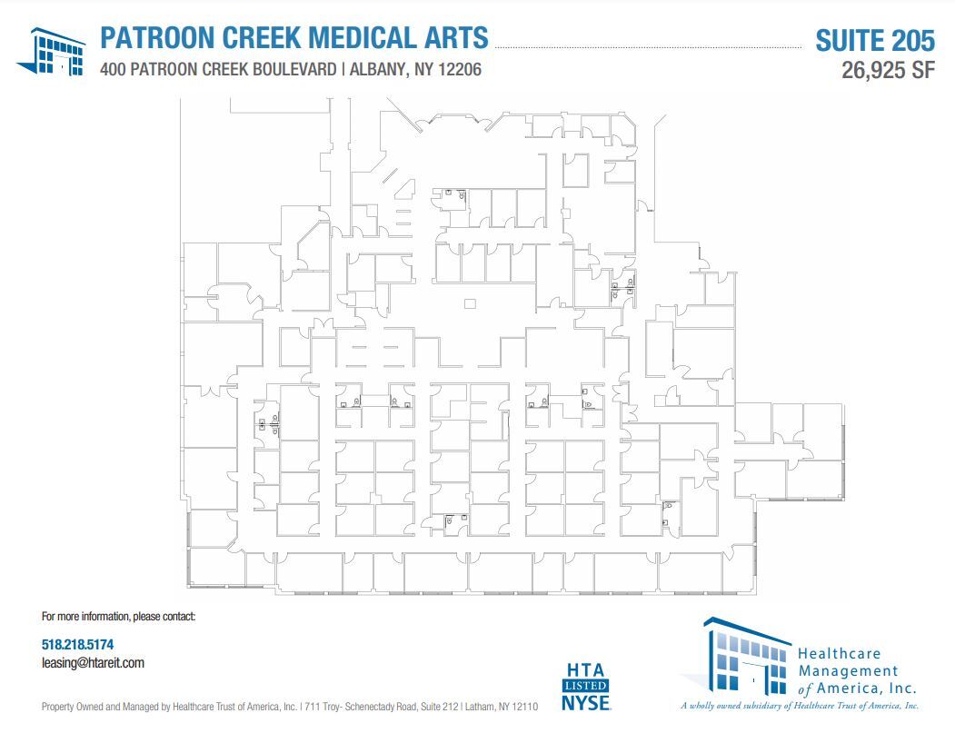 400 Patroon Creek Blvd, Albany, NY à louer Plan d’étage– Image 1 sur 19