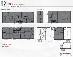 1321 Howe Ave, Sacramento, CA à louer Plan d’étage– Image 1 sur 1