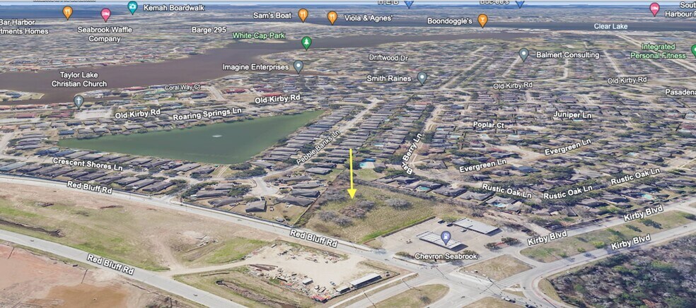 Red Bluff Rd, Seabrook, TX à vendre - Aérien – Image 3 sur 6