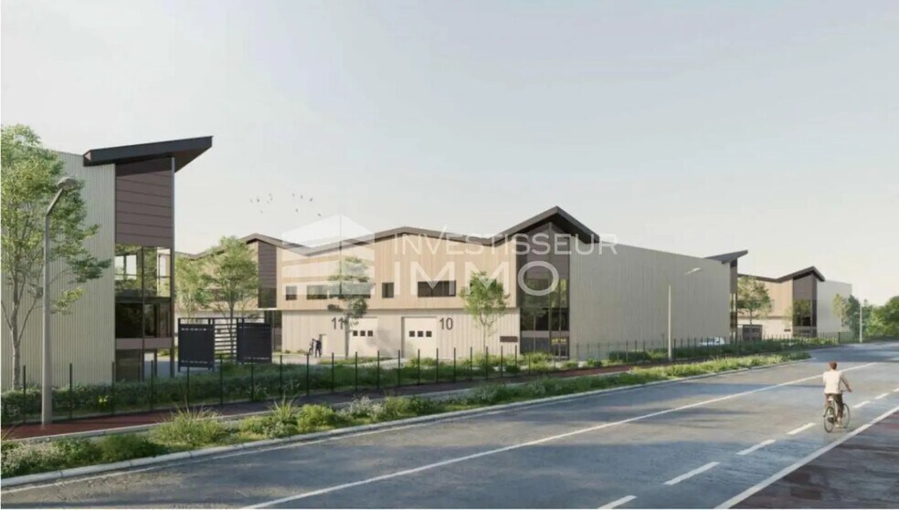 Local d’activités dans Osny à louer - Photo de l’immeuble – Image 2 sur 10