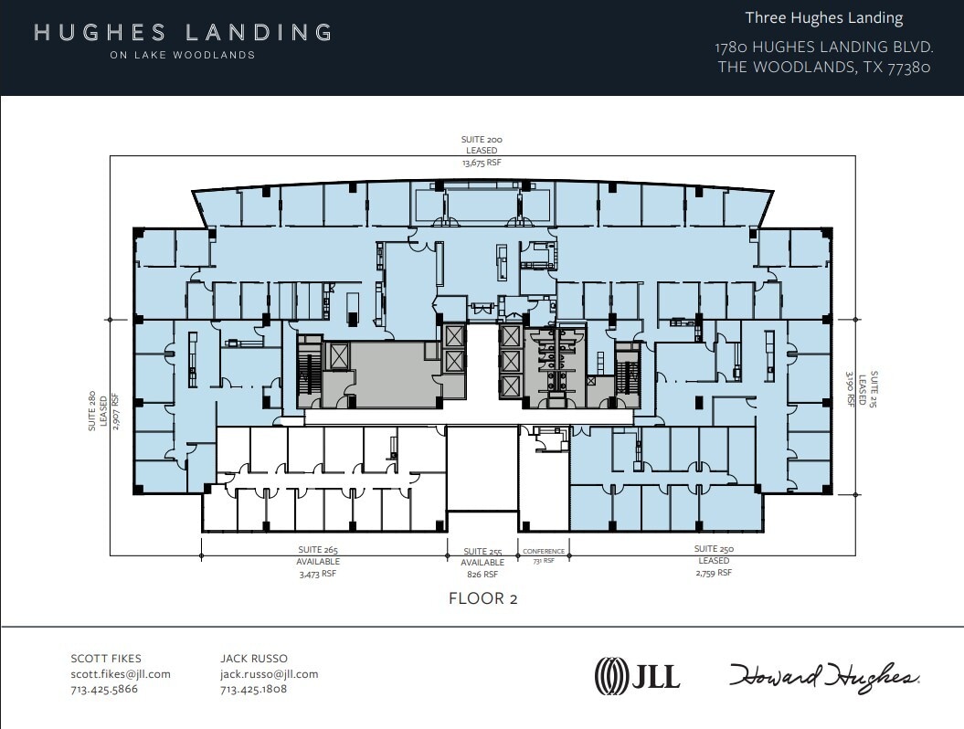 1780 Hughes Landing Blvd, The Woodlands, TX à louer Plan d’étage– Image 1 sur 1