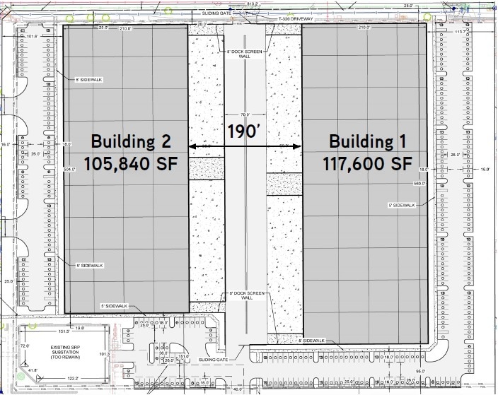 1401 S 52nd St, Tempe, AZ à louer Plan de site– Image 1 sur 1