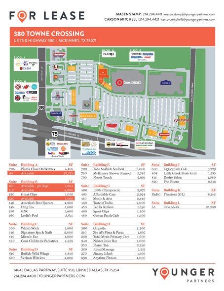 2050 W University Dr, McKinney, TX à louer - Plan de site – Image 3 sur 3