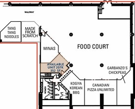 401 9th Ave SW, Calgary, AB à louer Plan d’étage– Image 1 sur 2