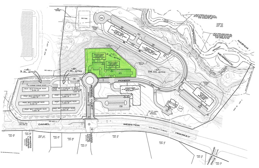 0 Pioneer Way, Merrimack, NH à vendre - Plan de site – Image 2 sur 6