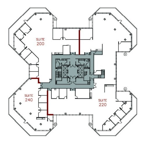 4365 Executive Dr, San Diego, CA à louer Plan d’étage– Image 1 sur 1