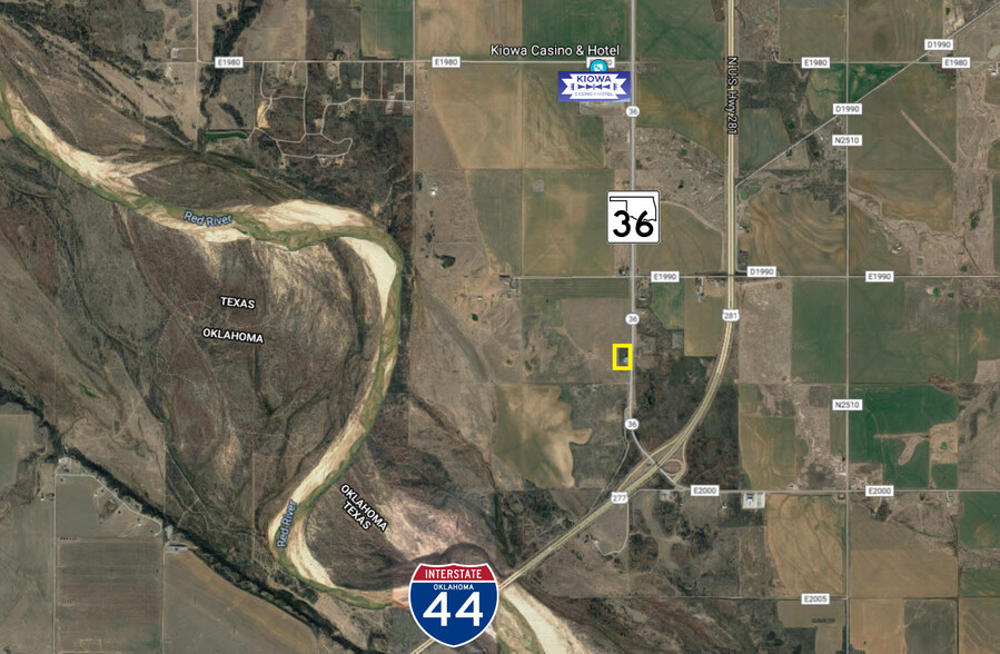 199359 Highway 36, Devol, OK à vendre - Aérien – Image 2 sur 7