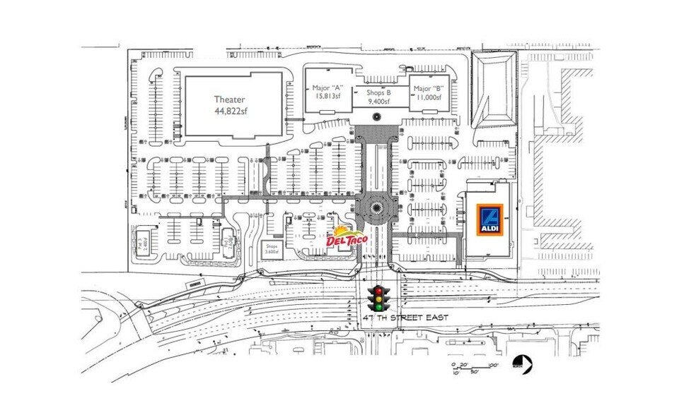 47th St, Palmdale, CA à vendre - Plan de site – Image 2 sur 3