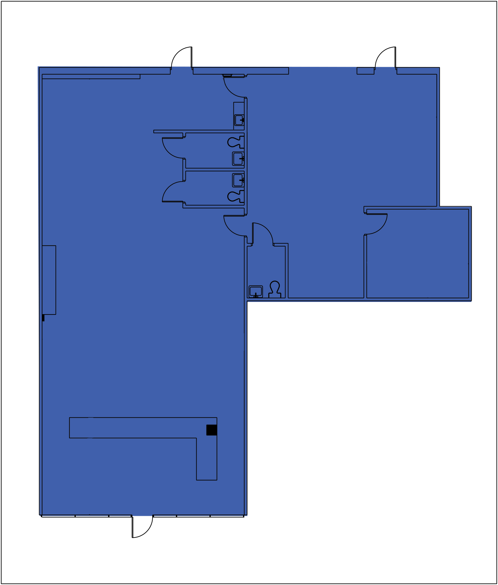 5100 Reagan Dr, Charlotte, NC à louer Plan d’étage– Image 1 sur 1
