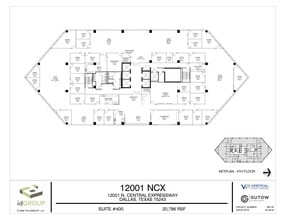 12001 N Central Expy, Dallas, TX à louer Plan d’étage– Image 1 sur 1