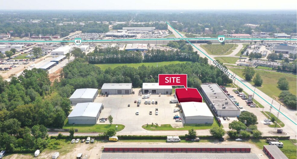806 Gladstell St, Conroe, TX à louer - Aérien – Image 2 sur 7
